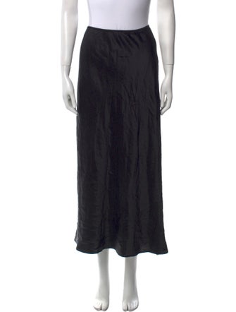 Reformation Silk Midi Length Skirt