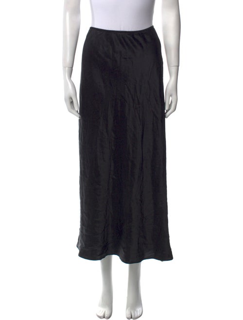 Reformation Silk Midi Length Skirt