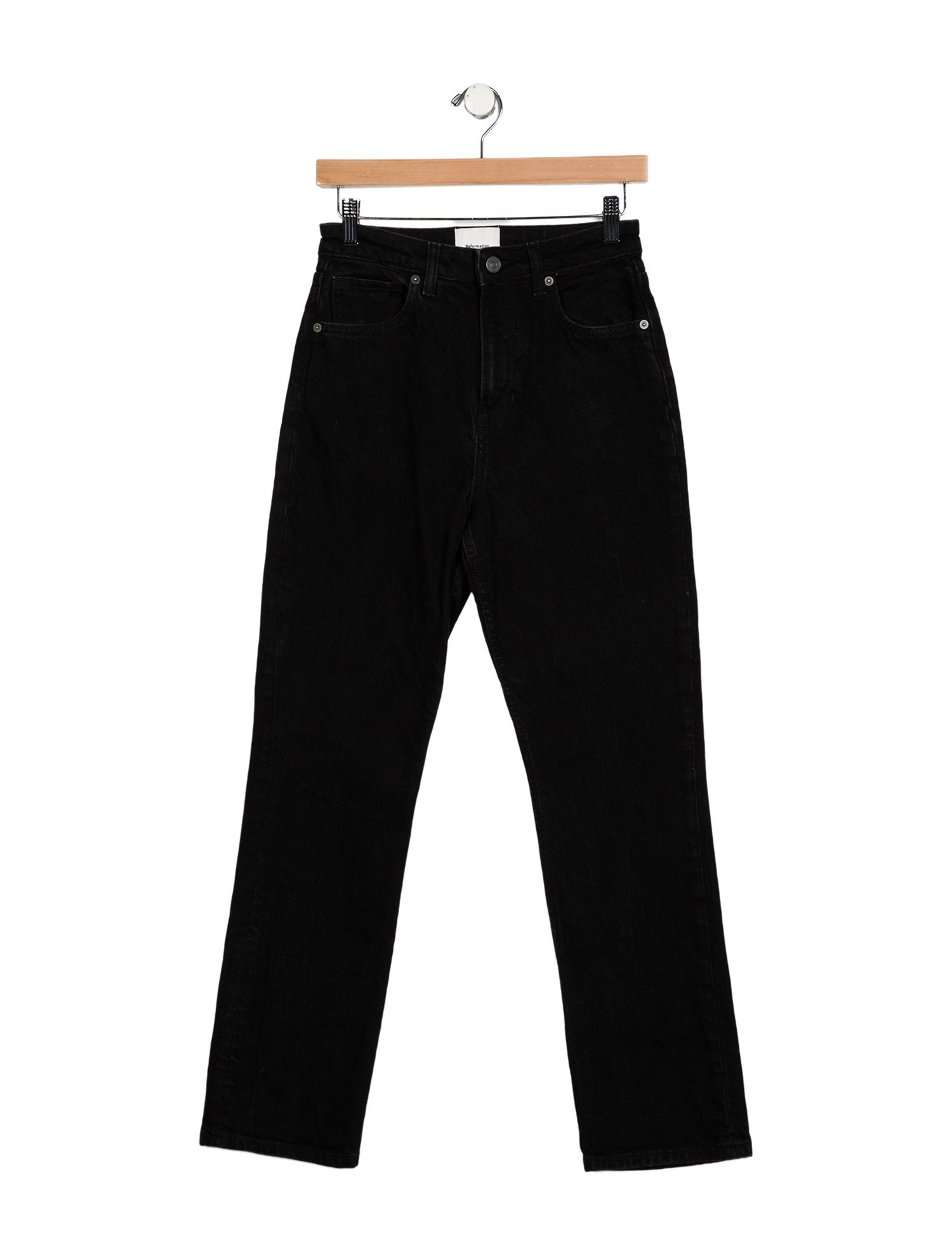 Reformation High-Rise Straight Leg Jeans