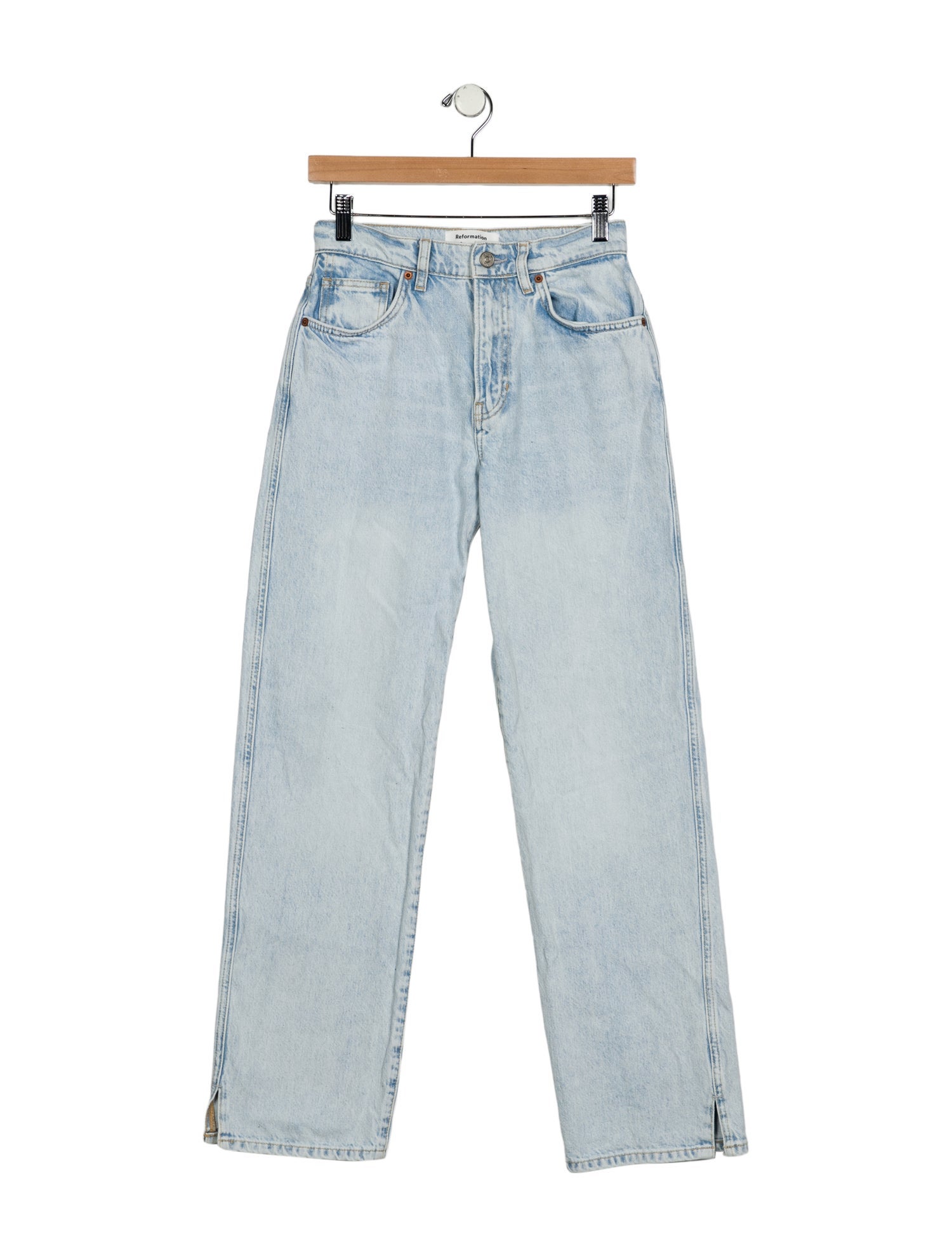 Reformation High-Rise Wide Leg Jeans