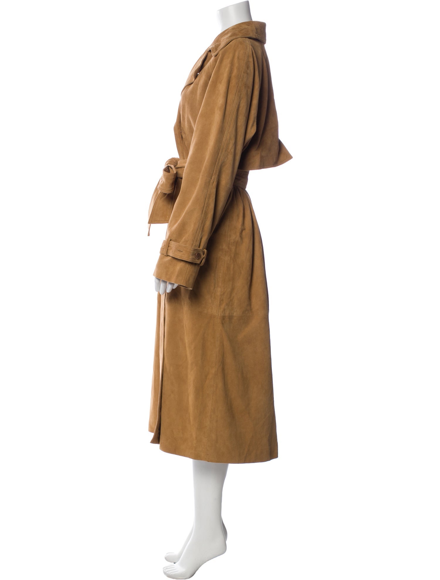 Reformation Leather Trench Coat