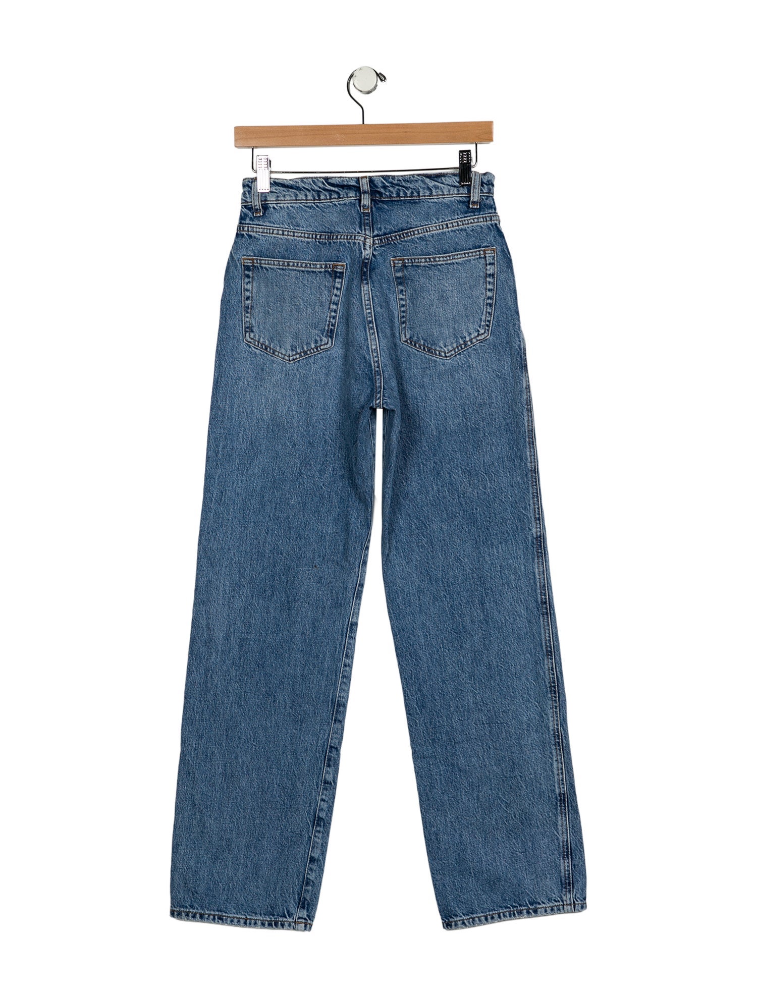 Reformation Mid-Rise Wide Leg Jeans