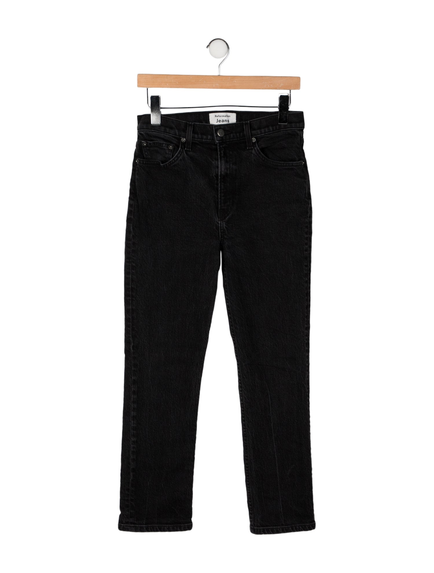 Reformation High-Rise Straight Leg Jeans