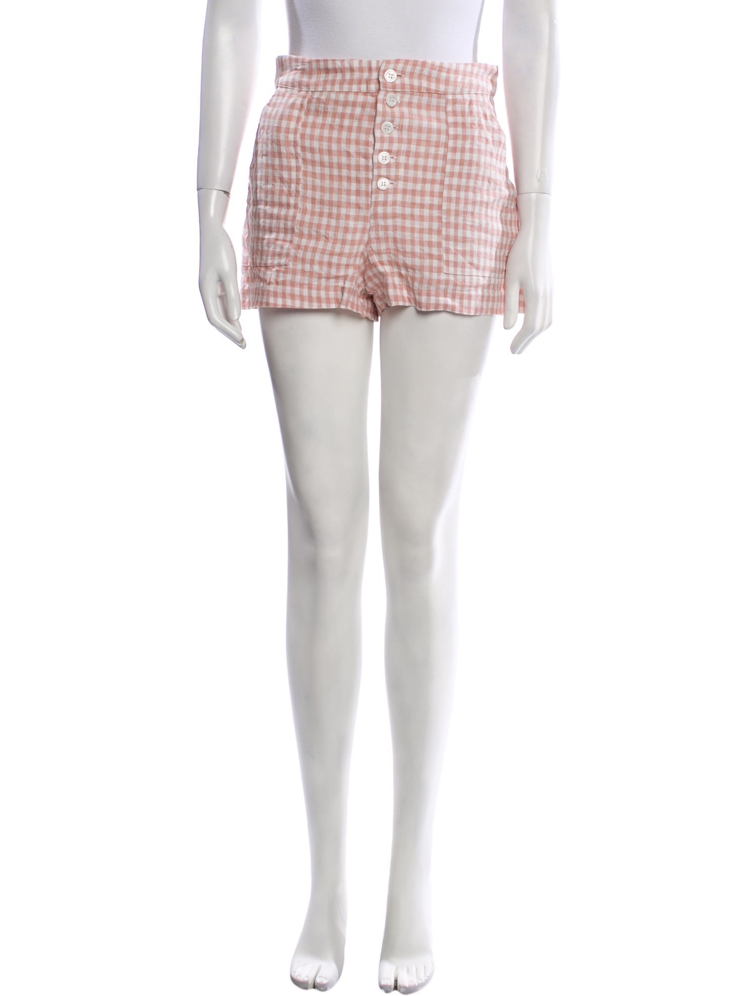 Reformation Linen Mini Shorts