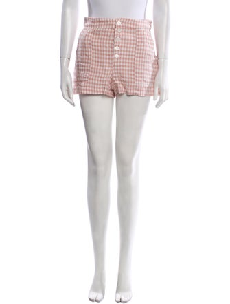 Reformation Linen Mini Shorts