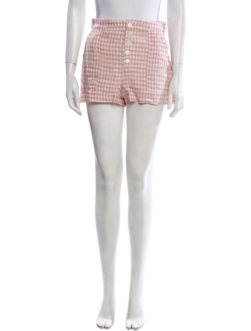 Reformation Linen Mini Shorts