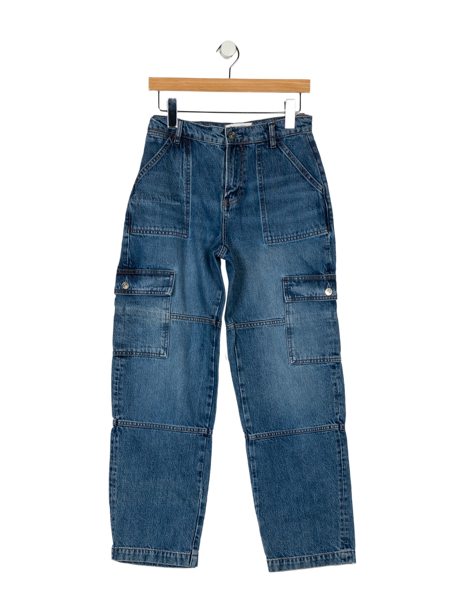 Reformation Mid-Rise Straight Leg Jeans