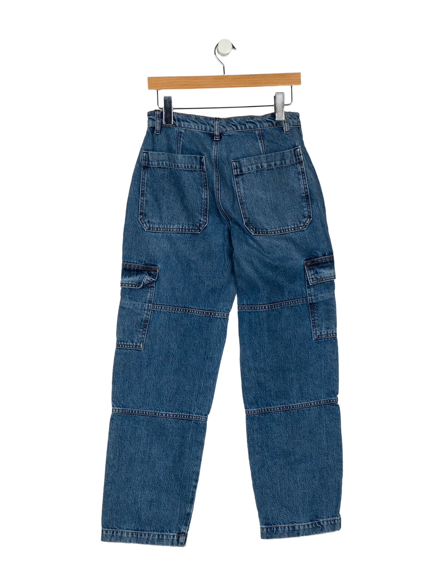 Reformation Mid-Rise Straight Leg Jeans