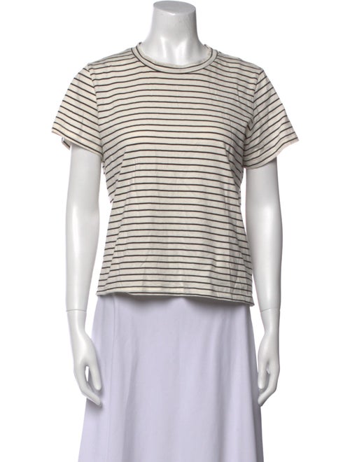 Reformation Striped Crew Neck T-Shirt