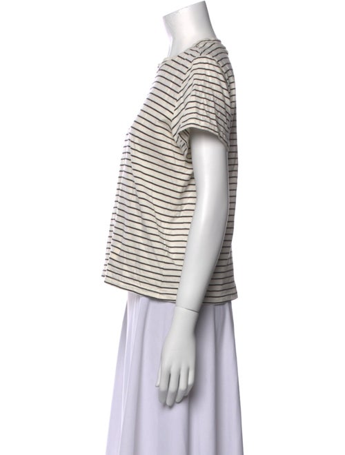 Reformation Striped Crew Neck T-Shirt