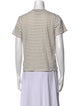 Reformation Striped Crew Neck T-Shirt
