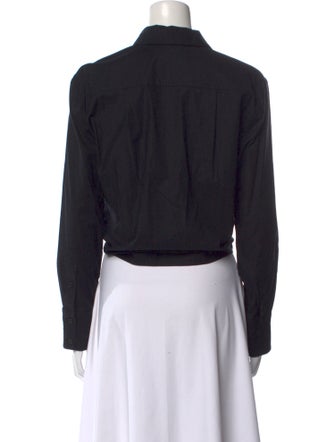 Reformation Long Sleeve Button-Up Top