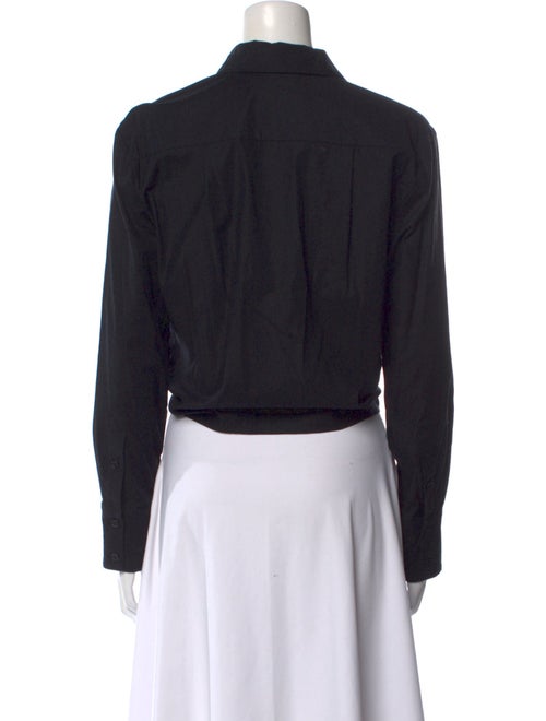 Reformation Long Sleeve Button-Up Top