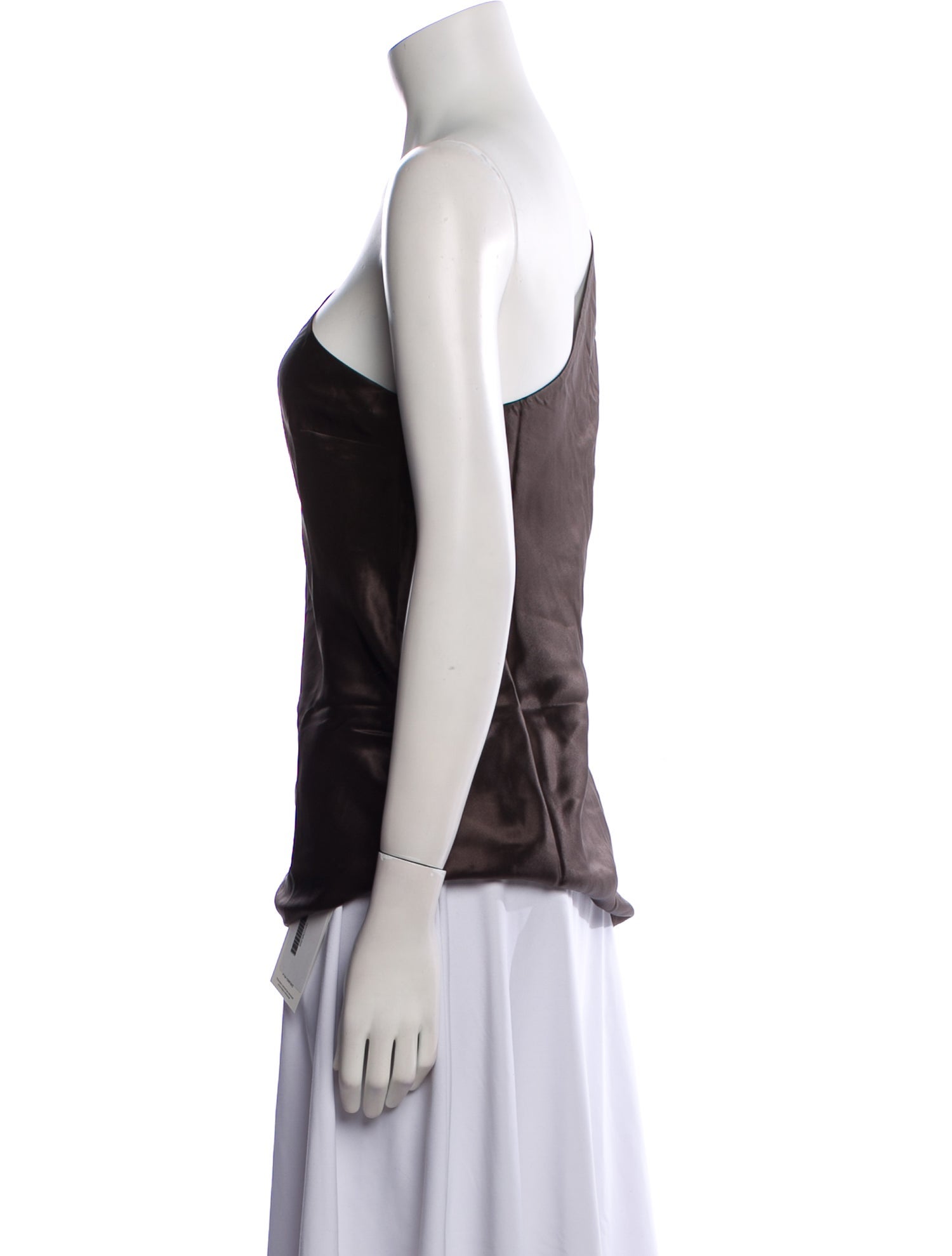 Reformation Silk One-Shoulder Top w/ Tags