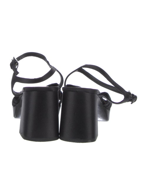 Reformation Satin Slingback Sandals