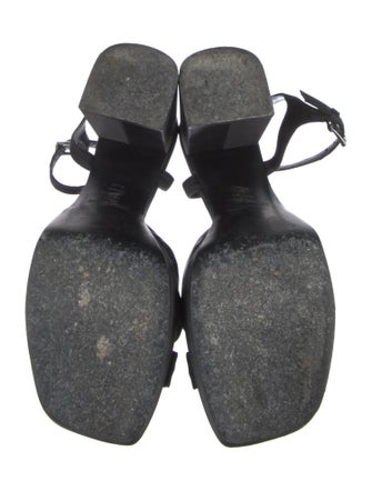 Reformation Satin Slingback Sandals