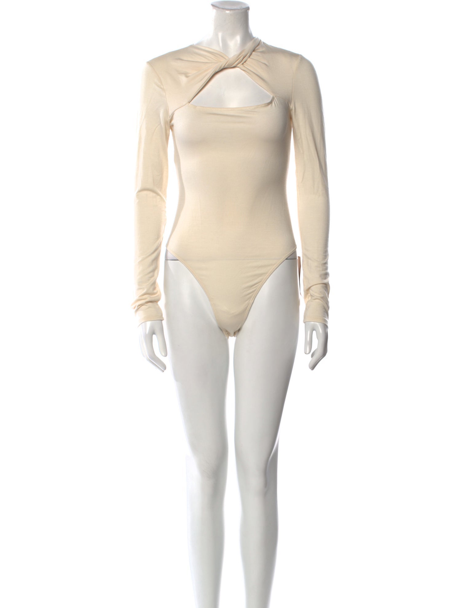 Reformation Cowl Neck Long Sleeve Bodysuit w/ Tags