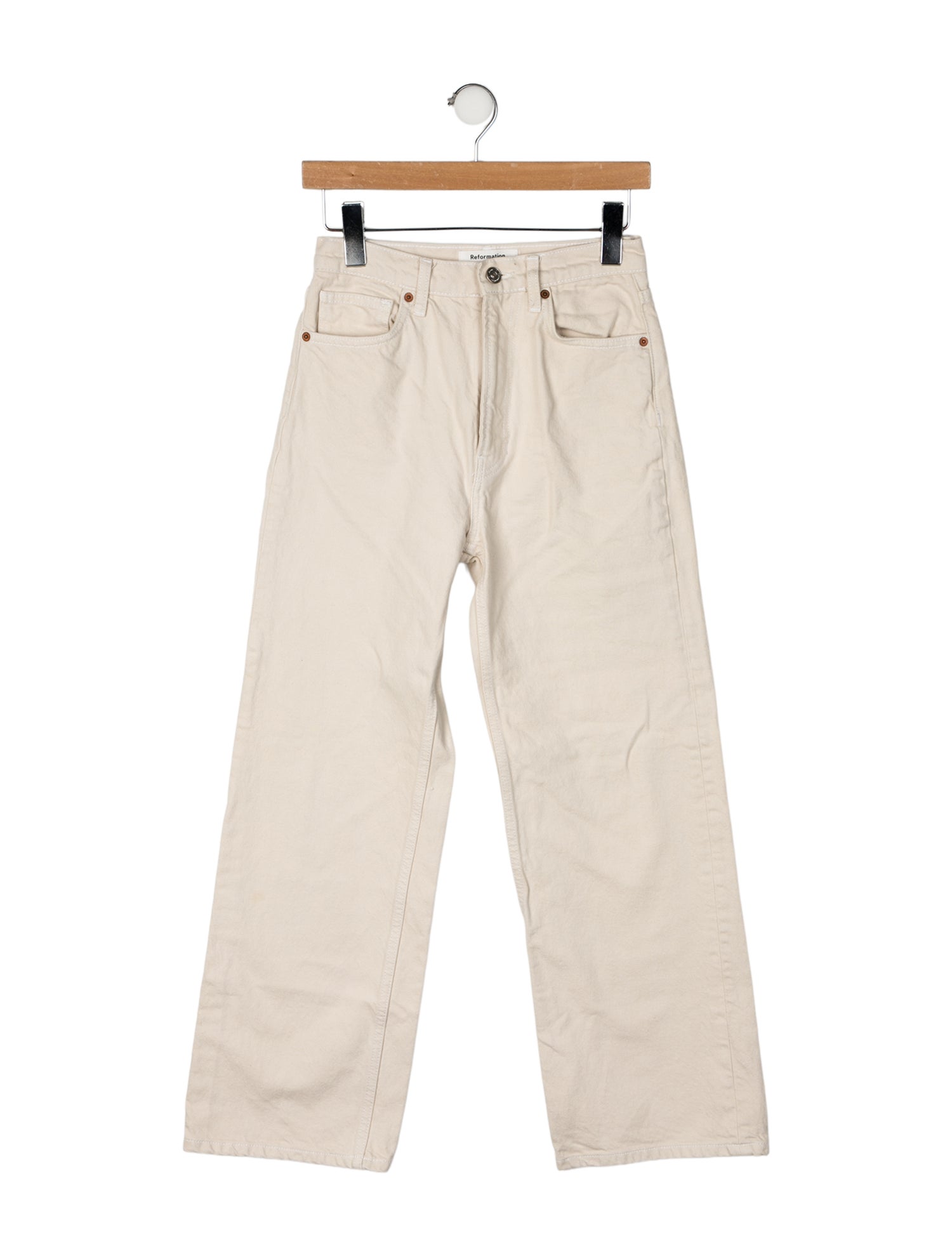 Reformation High-Rise Wide Leg Jeans