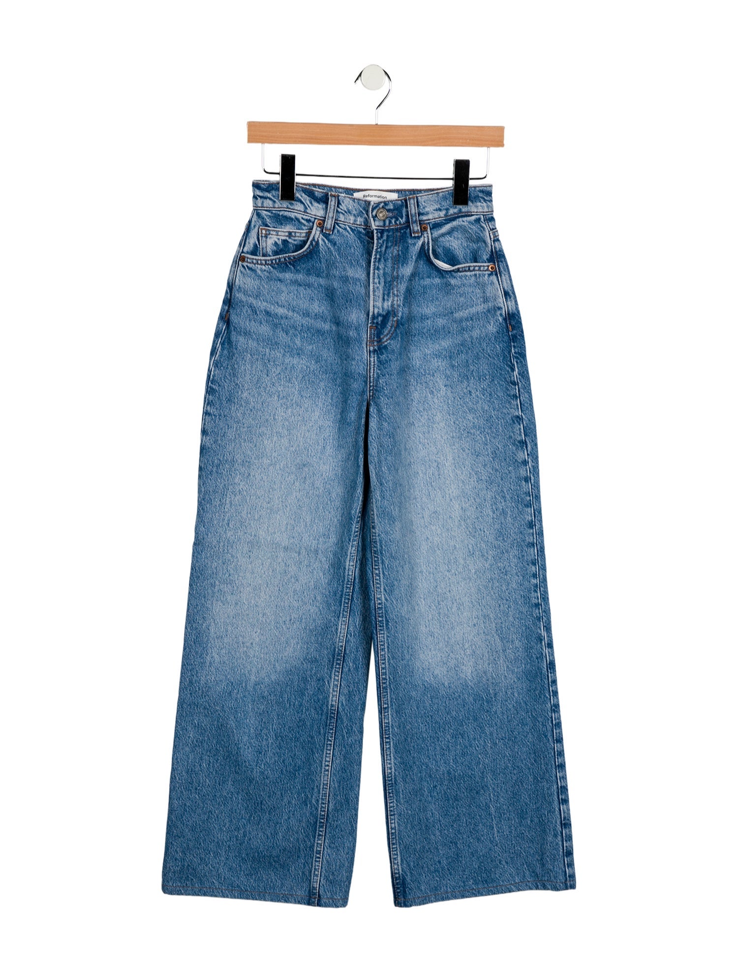 Reformation High-Rise Wide Leg Jeans