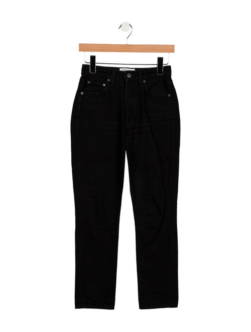 Reformation Mid-Rise Straight Leg Jeans