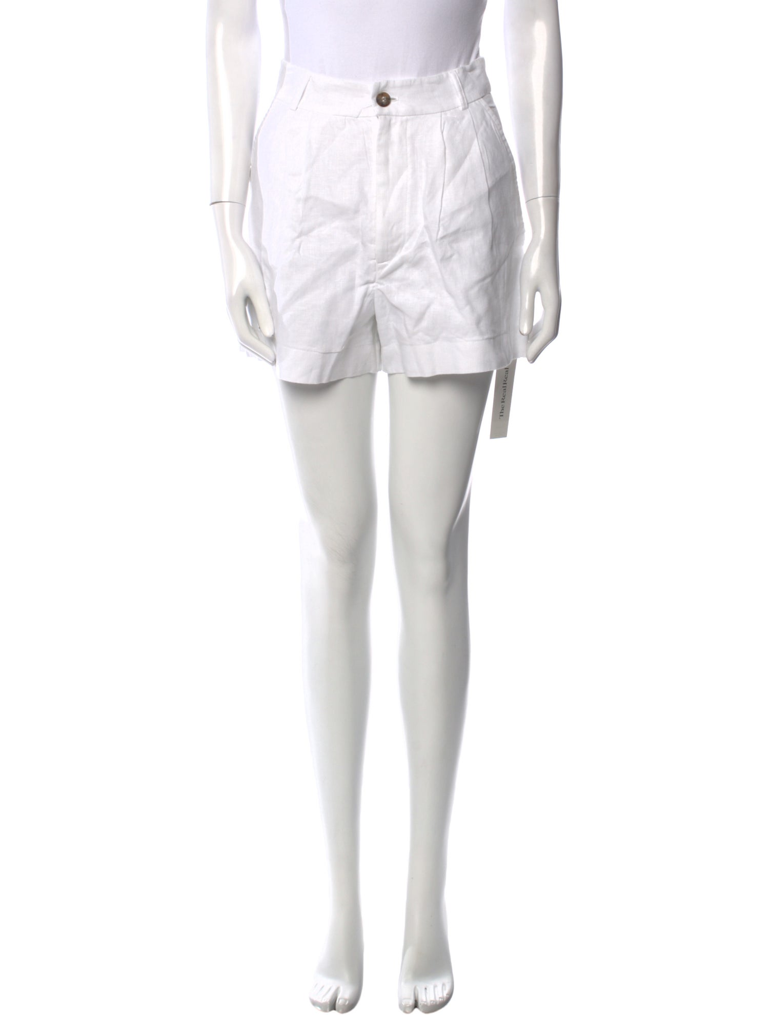 Reformation Linen Mini Shorts