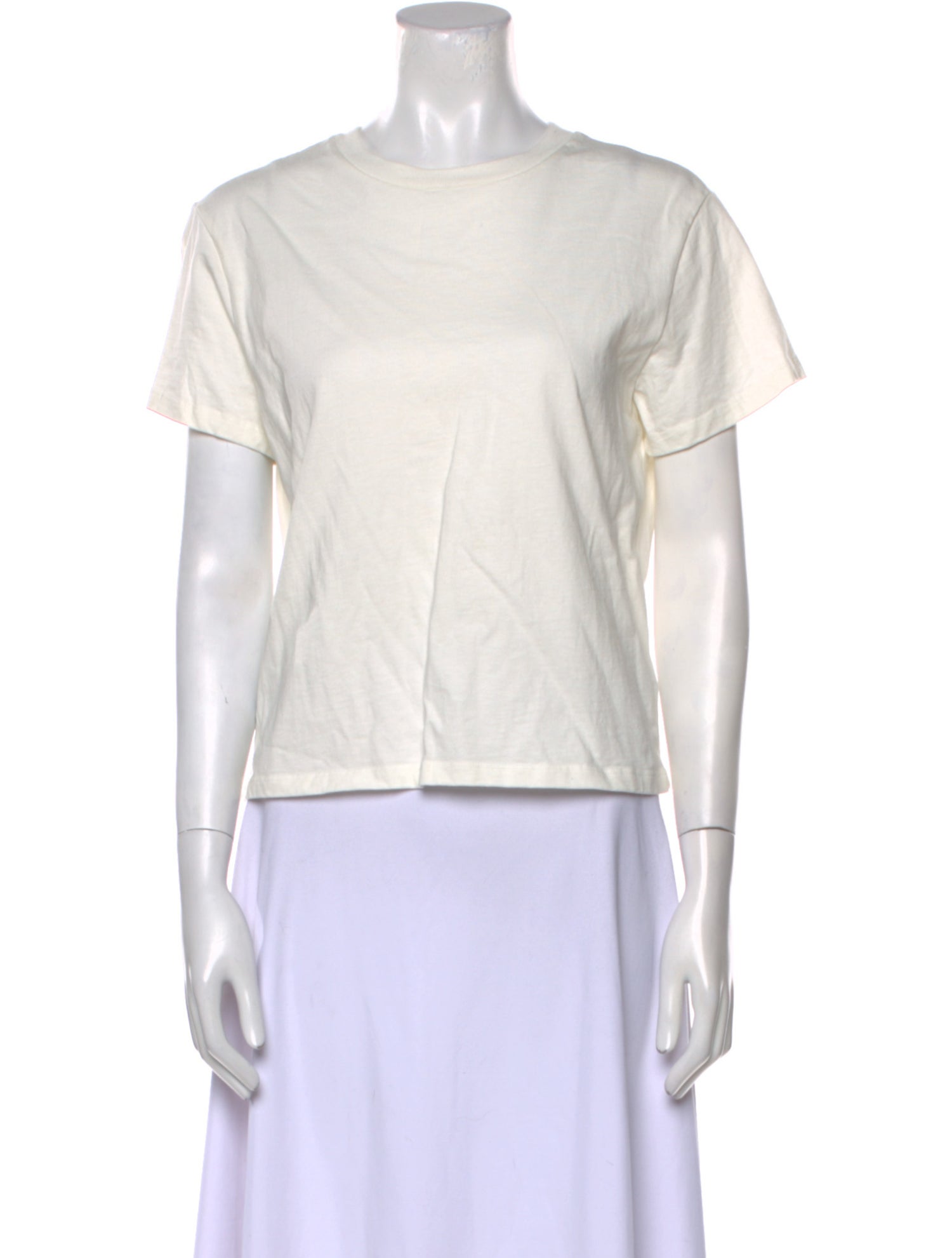 Reformation Bateau Neckline Short Sleeve T-Shirt