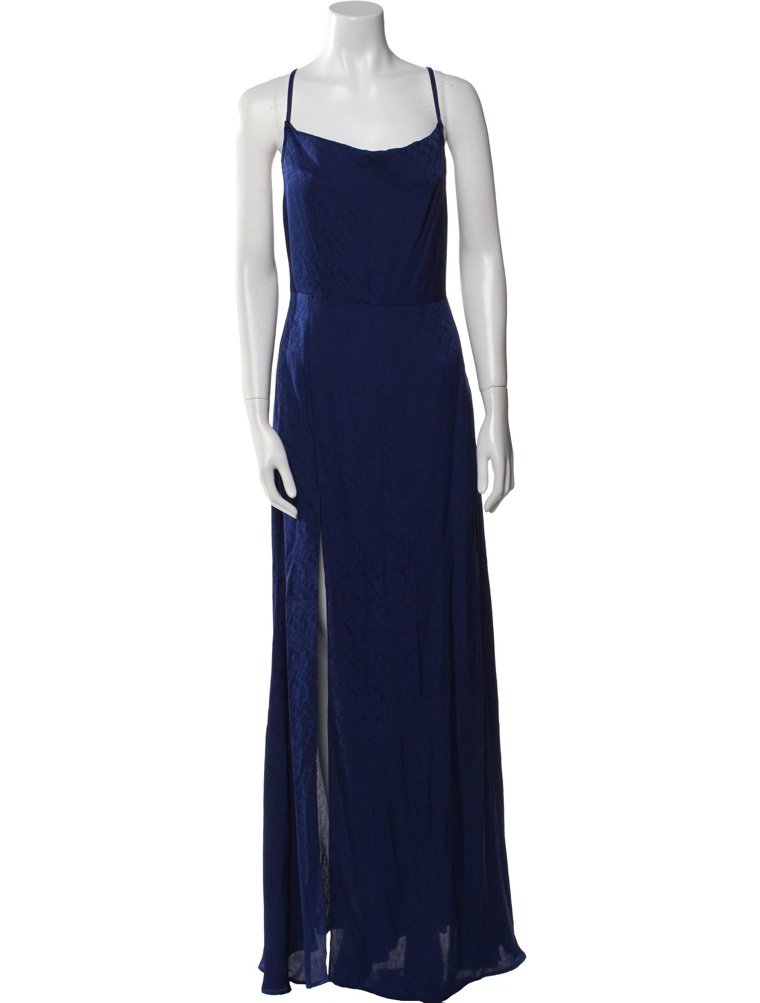 Reformation Silk Long Dress