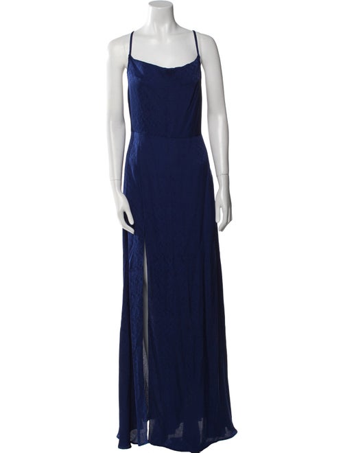 Reformation Silk Long Dress