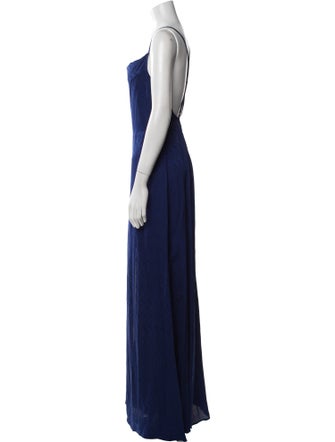 Reformation Silk Long Dress