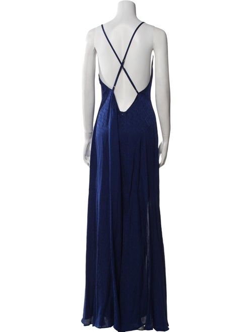 Reformation Silk Long Dress