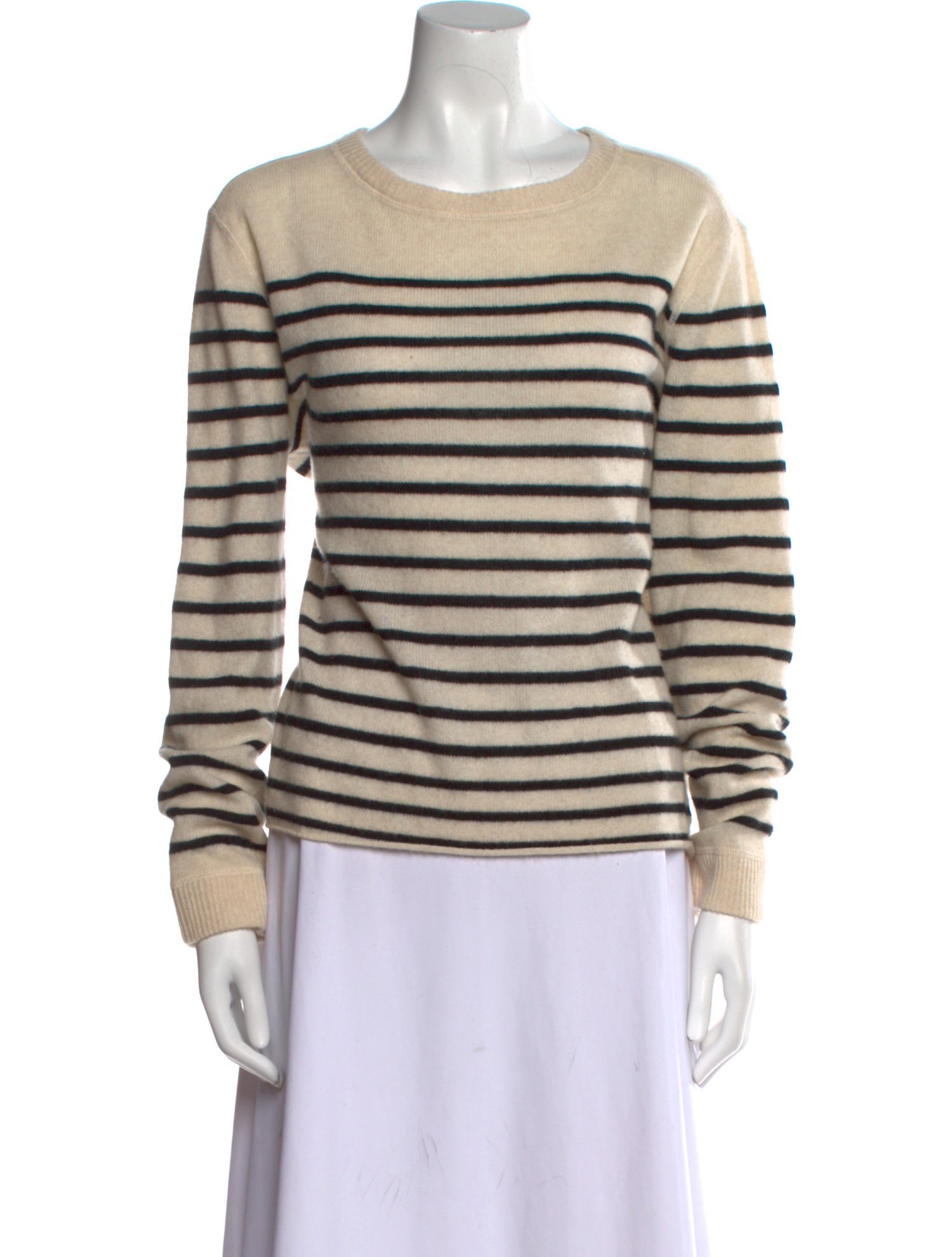 Reformation Cashmere Striped Sweater