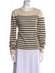 Reformation Cashmere Striped Sweater
