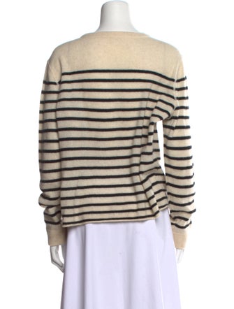 Reformation Cashmere Striped Sweater