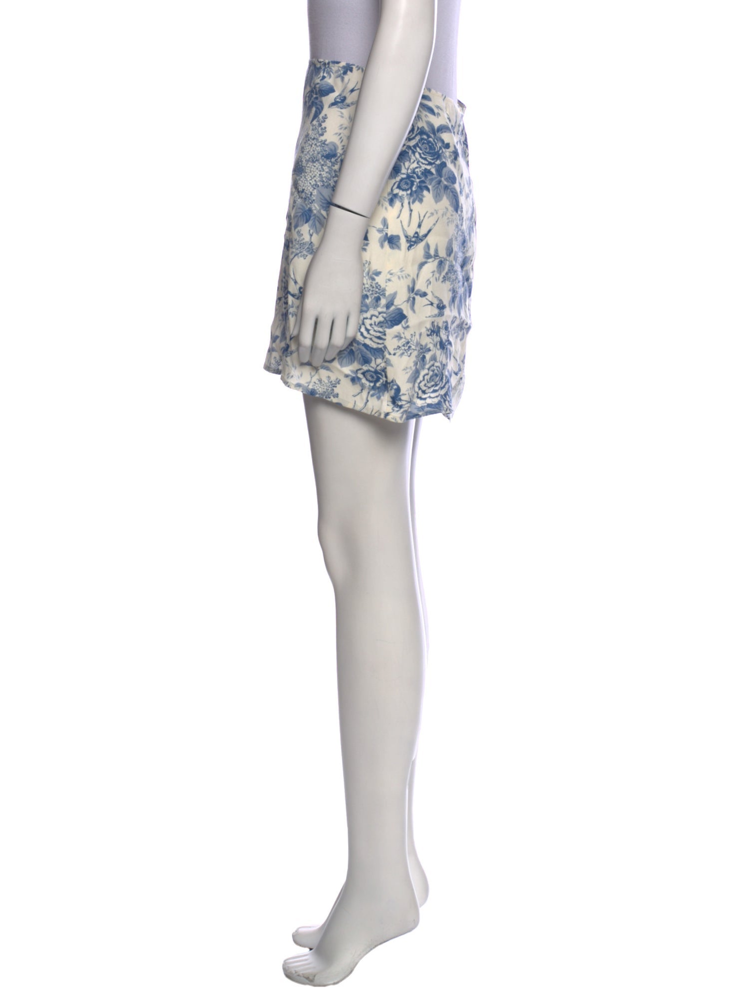 Reformation Floral Print Mini Skirt w/ Tags