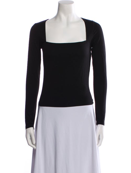 Reformation Square Neckline Long Sleeve Top