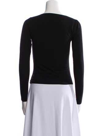 Reformation Square Neckline Long Sleeve Top