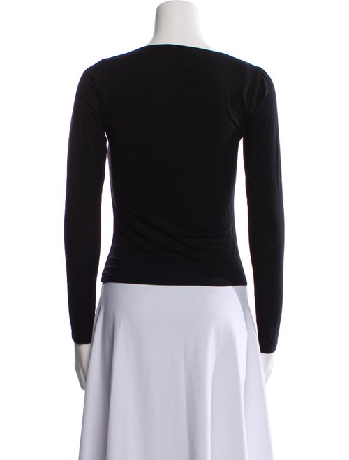 Reformation Square Neckline Long Sleeve Top