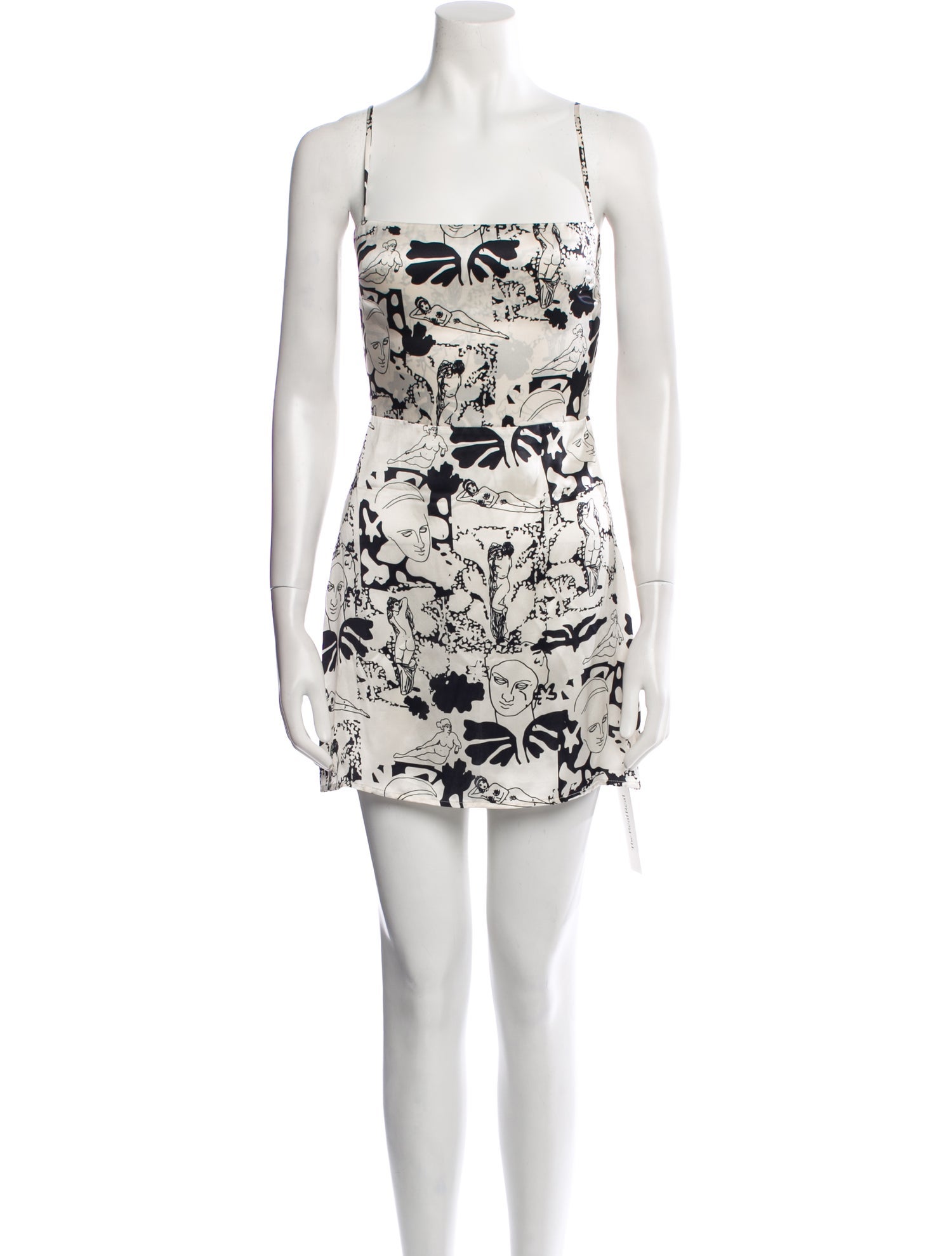 Reformation Silk Mini Dress