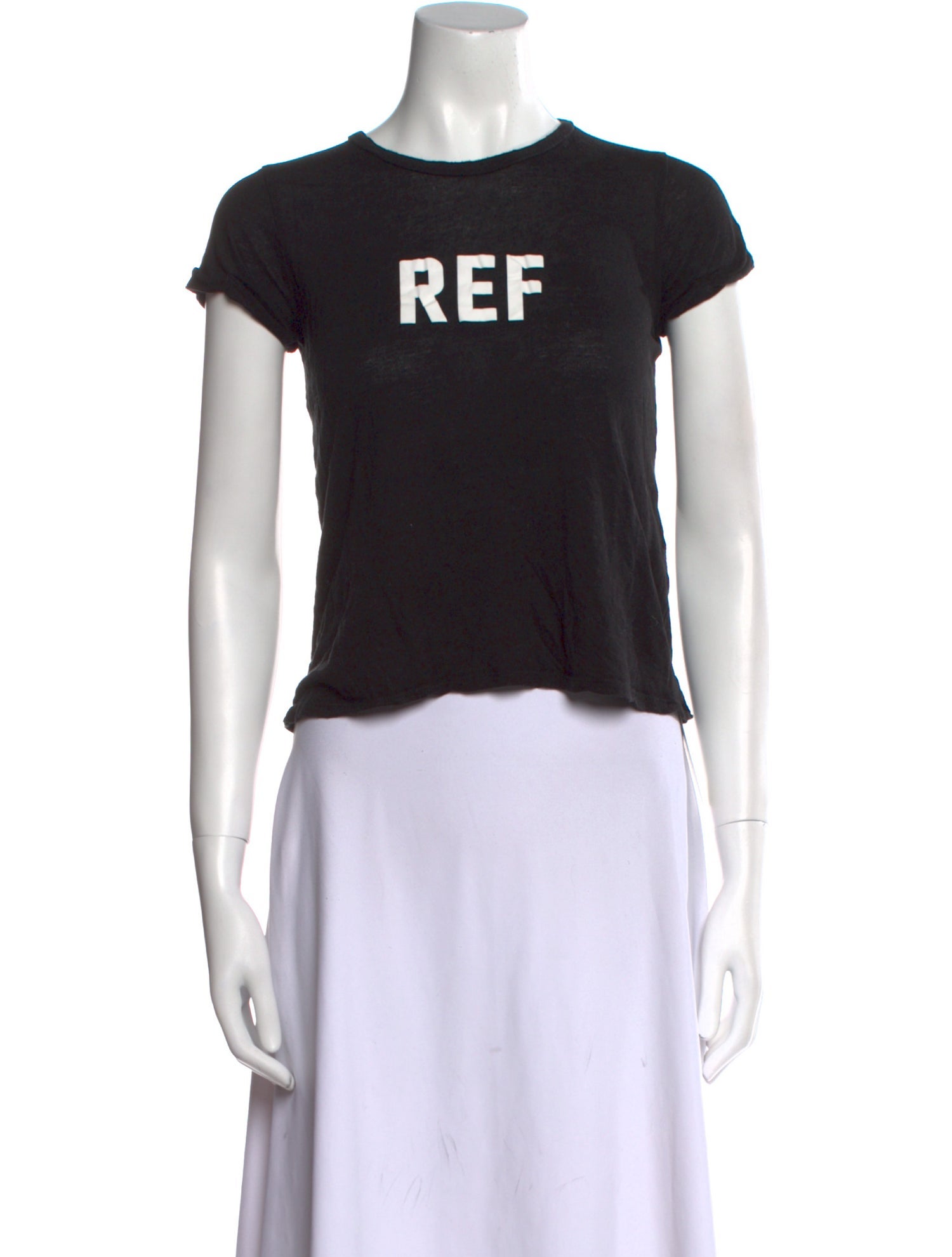 Reformation Graphic Print Crew Neck T-Shirt