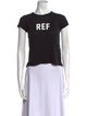 Reformation Graphic Print Crew Neck T-Shirt
