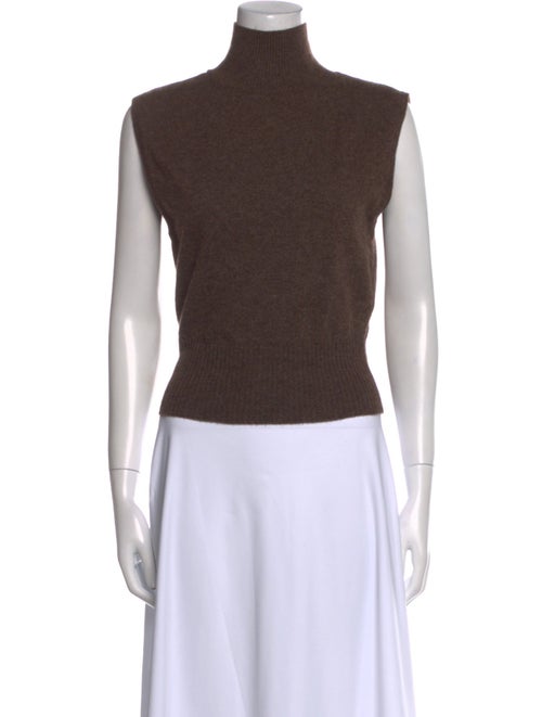 Reformation Cashmere Turtleneck Crop Top