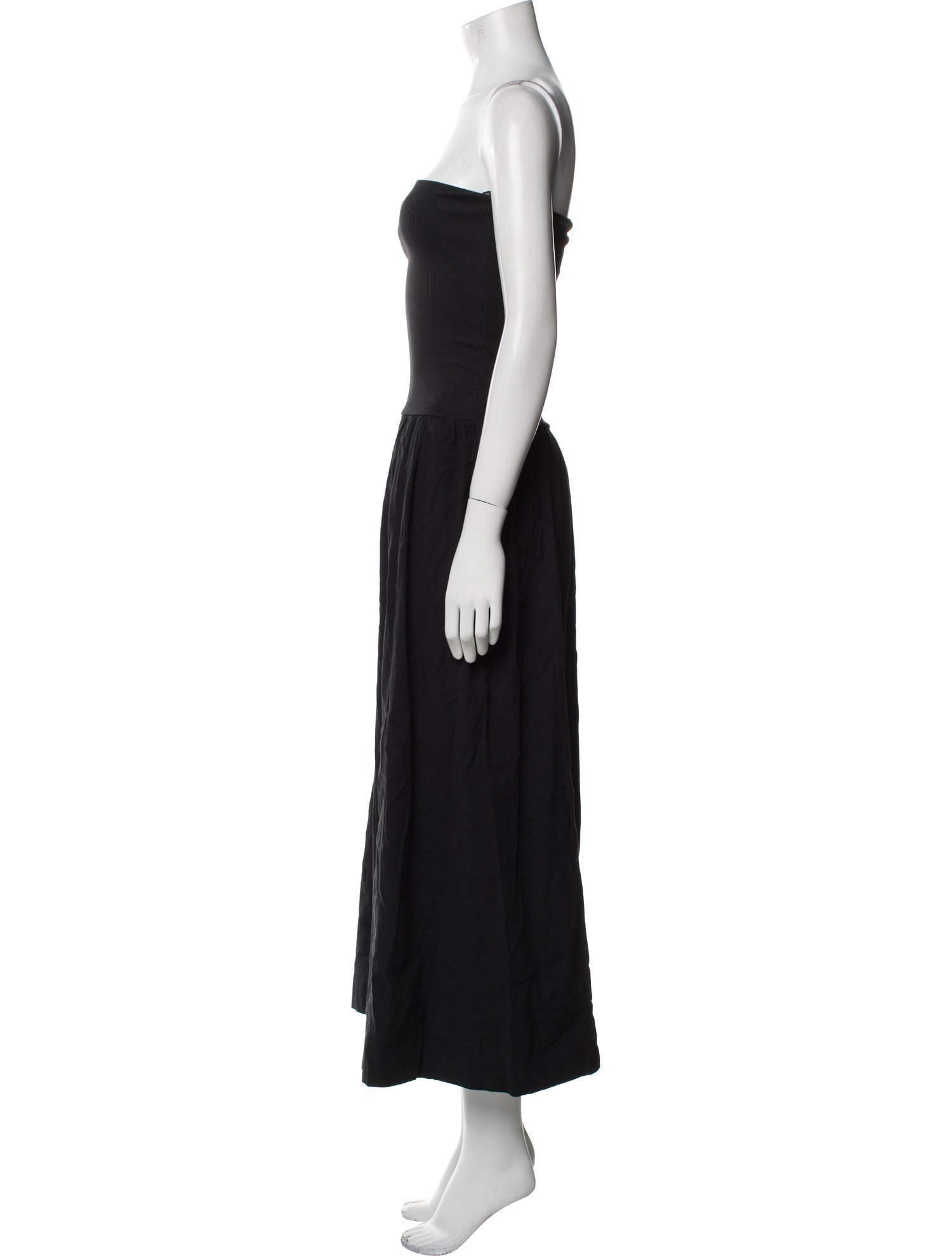 Reformation Strapless Midi Length Dress