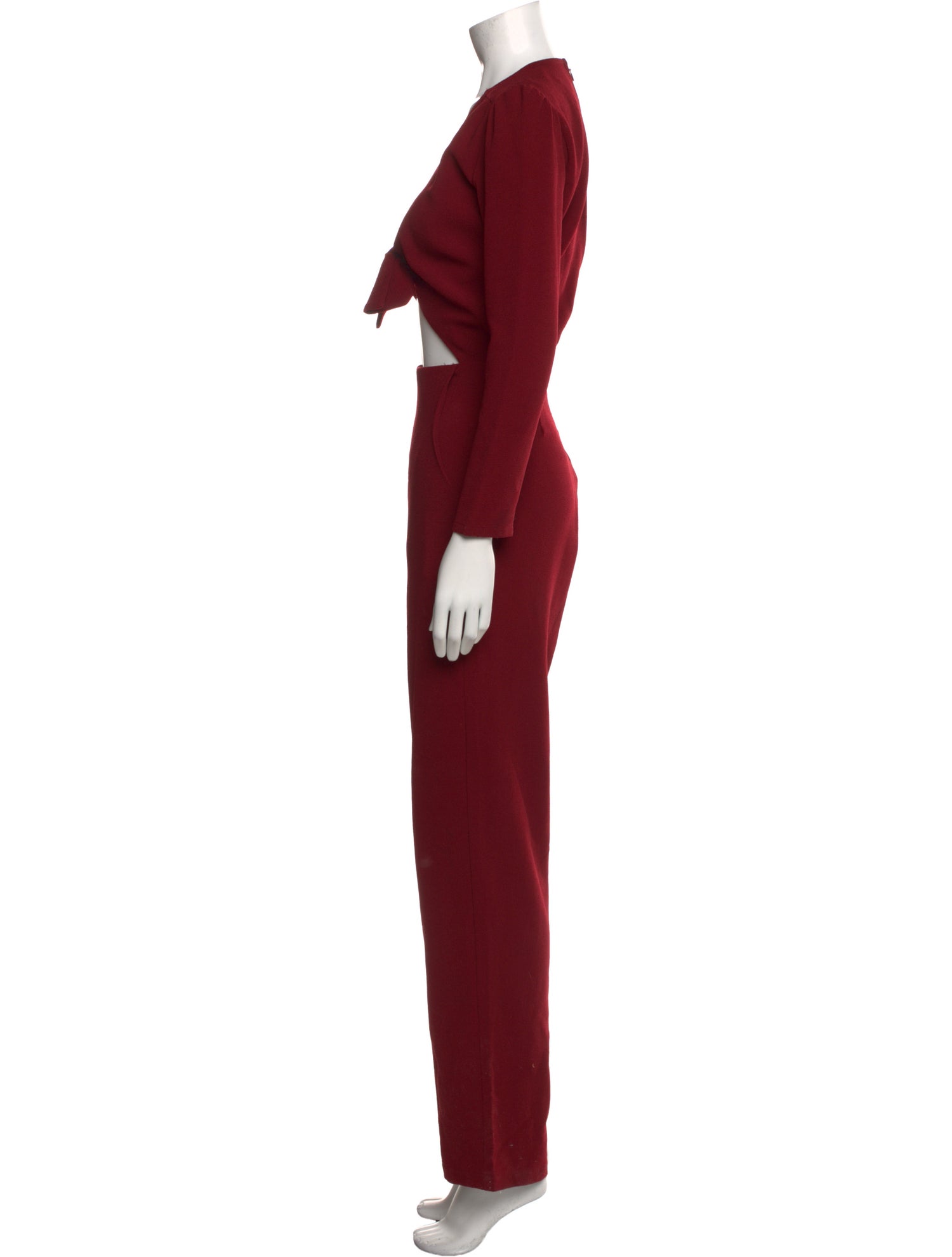 Reformation Plunge Neckline Jumpsuit