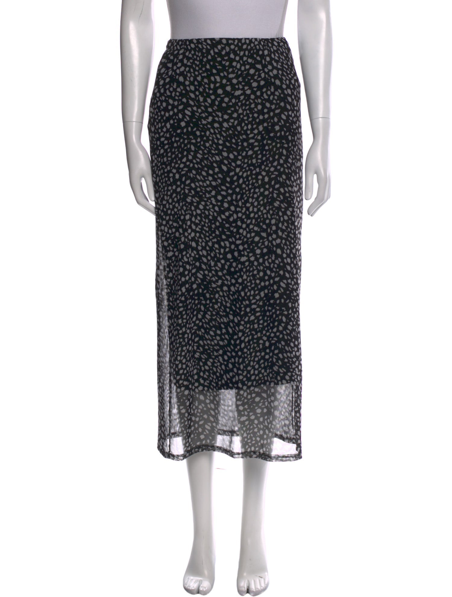 Reformation Linen Midi Length Skirt