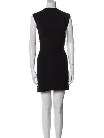 Reformation Bateau Neckline Mini Dress