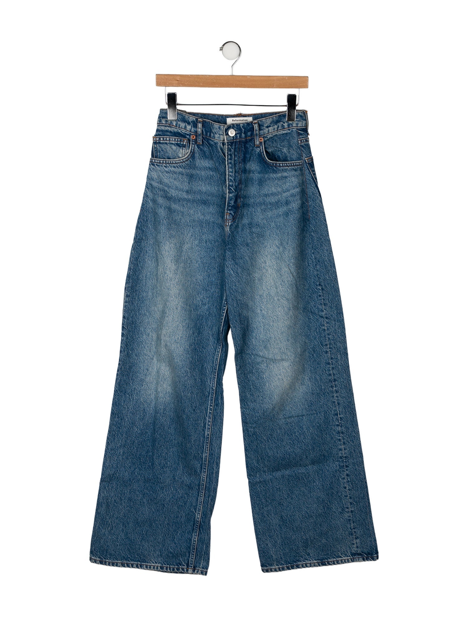 Reformation High-Rise Wide Leg Jeans