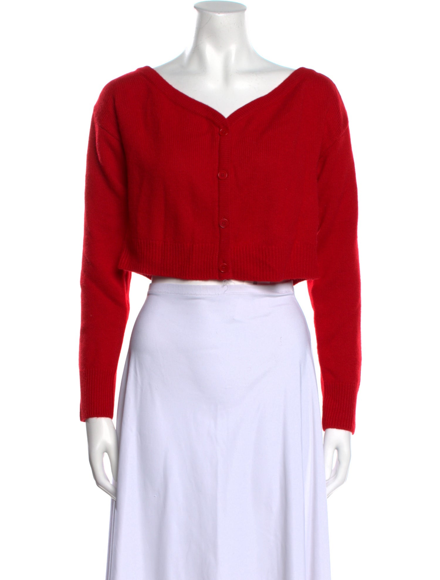 Reformation Cashmere V-Neck Sweater