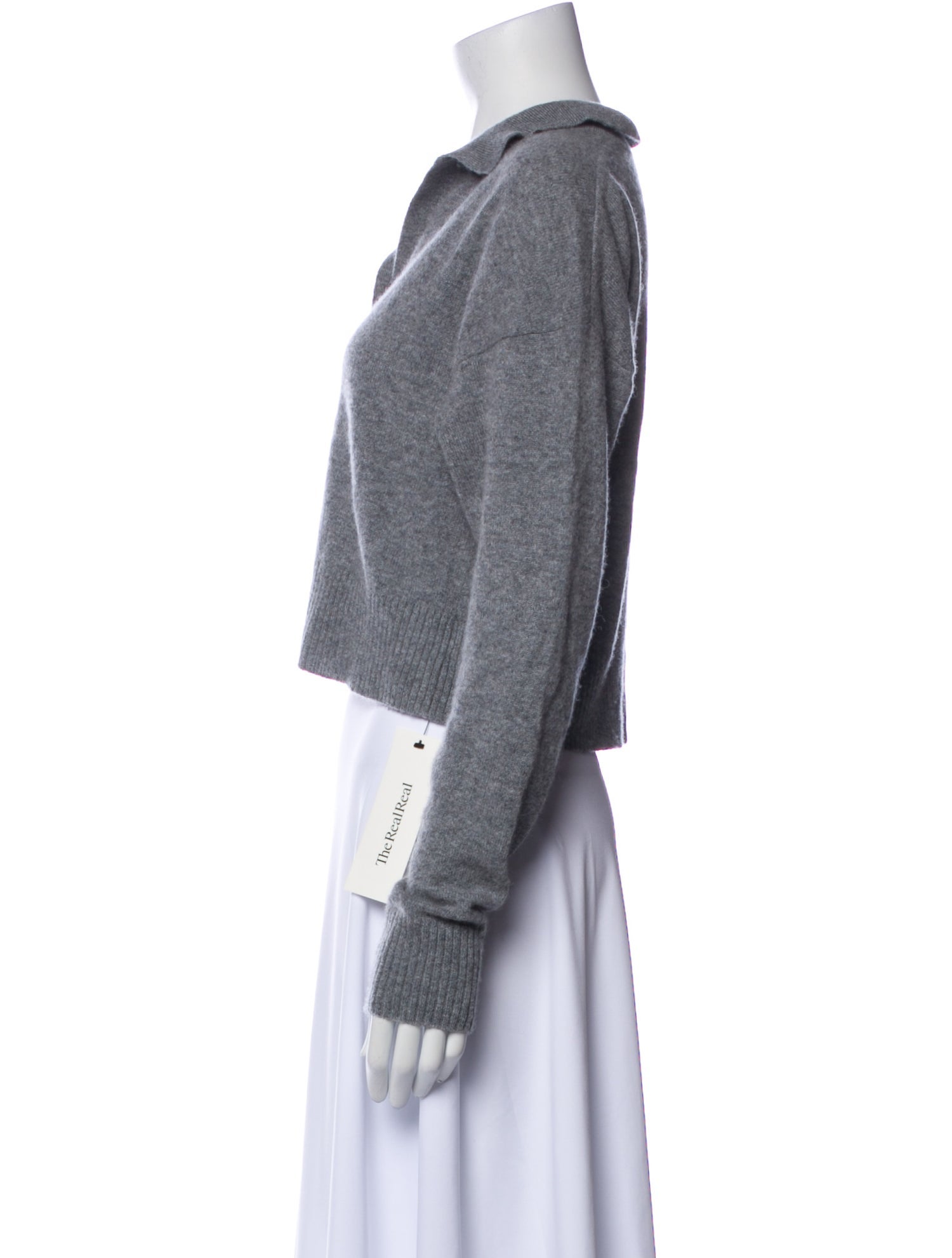 Reformation Cashmere V-Neck Sweater