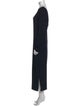 Reformation Bateau Neckline Long Dress
