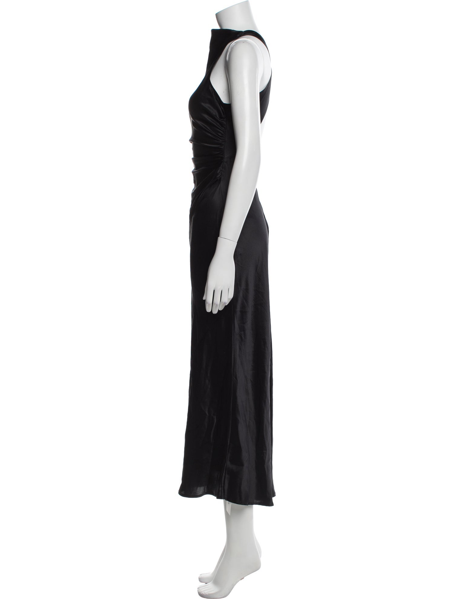 Reformation Silk Long Dress